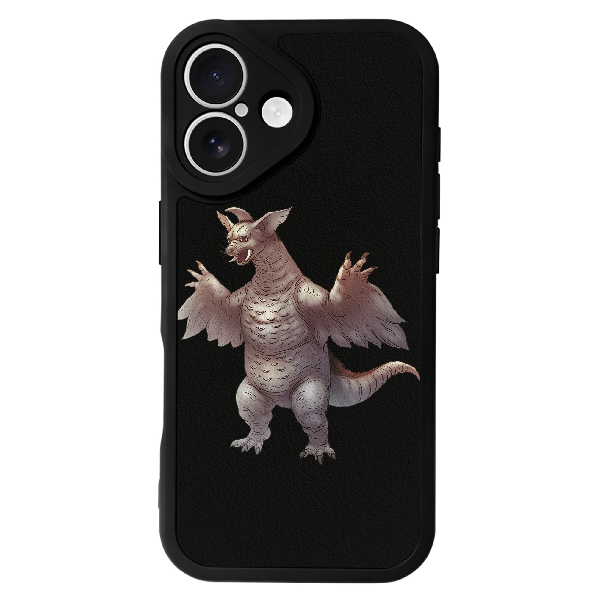 （画像用） ウルトラマン Ultraman 【iPhone 16シリーズ対応】シリコンスマホケース（レザー調） 材質：シリコン